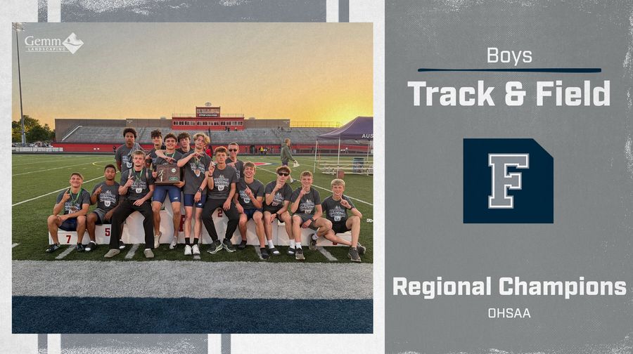 Boys T&F Win Regional Championship